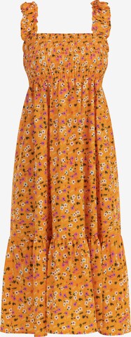 MYMO Summer Dress in Orange: front