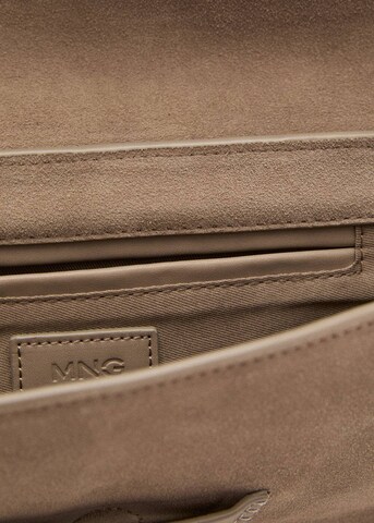 MANGO Schultertasche in Braun