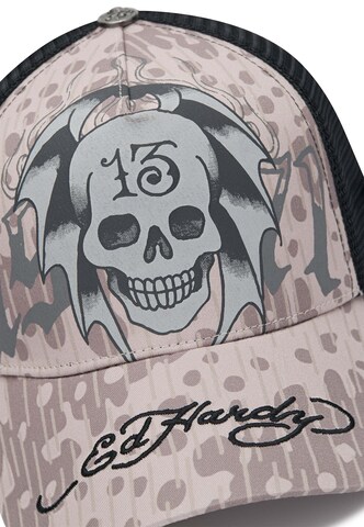 Ed Hardy Шапка с козирка в сиво