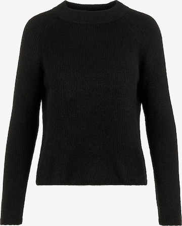 Pull-over 'Ellen' Pieces Petite en noir : devant