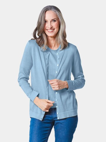 Cardigan Goldner en bleu : devant