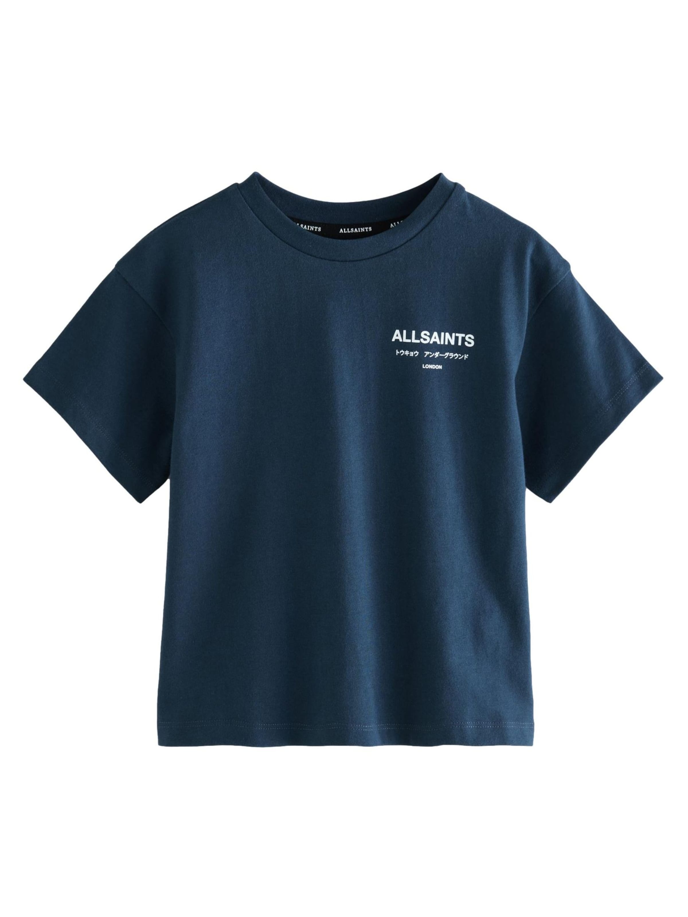 smALLSAINTS T-Shirt 'Underground' in Blau: Vorderseite