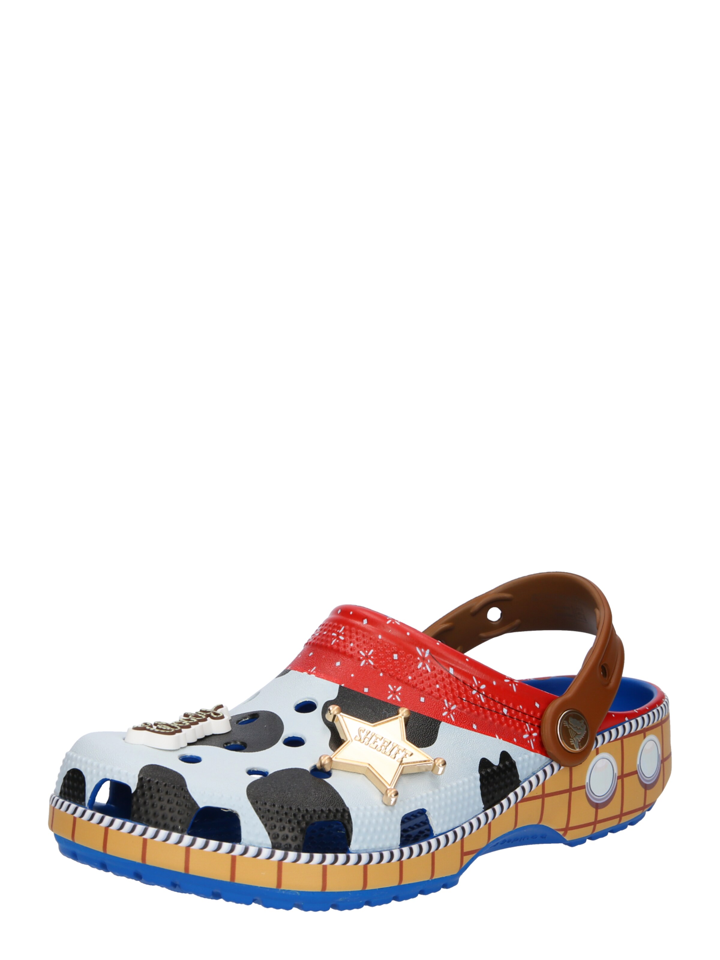 Crocs Chodaki 'Toy Story Woody' w kolorze niebieski: przód