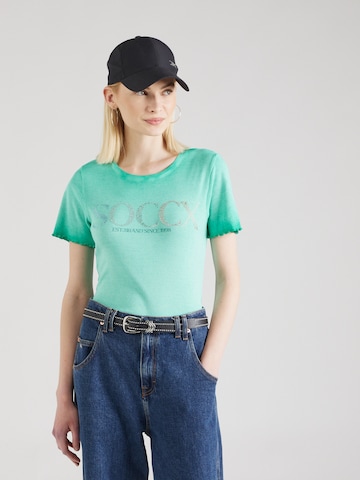 Soccx Shirt 'HOLLY' in Green: front