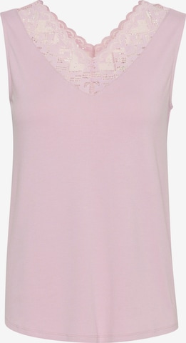 Haut 'Trulla' Cream en rose : devant