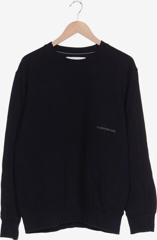 Calvin Klein Jeans Sweater XL in Schwarz: predná strana