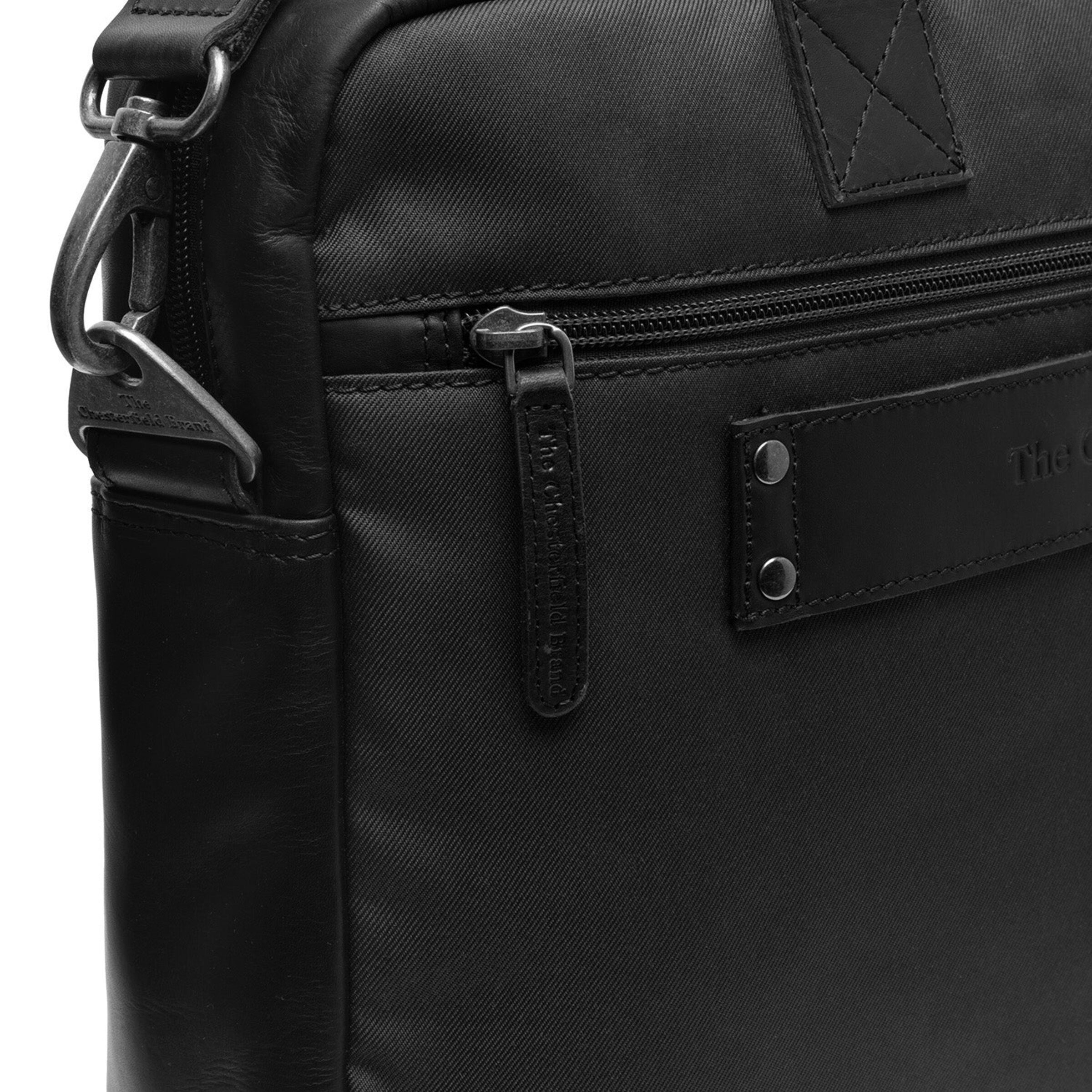 Sac d’ordinateur portable The Chesterfield Brand en noir