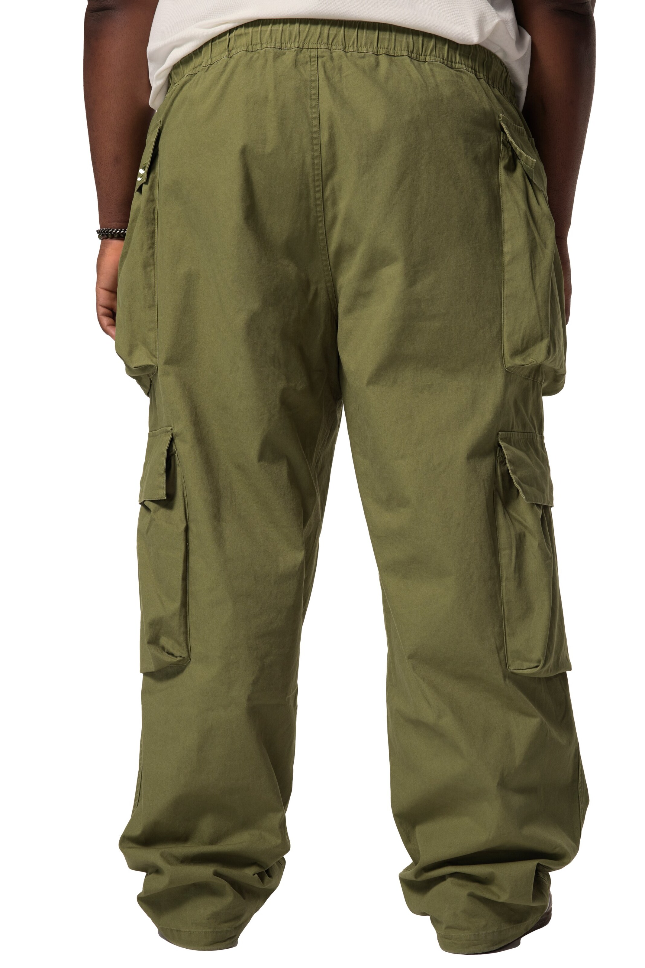 STHUGE Loosefit Hose in Grün