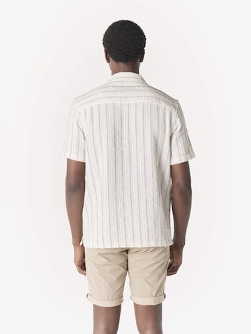 KOROSHI - Ajuste regular Camisa en blanco