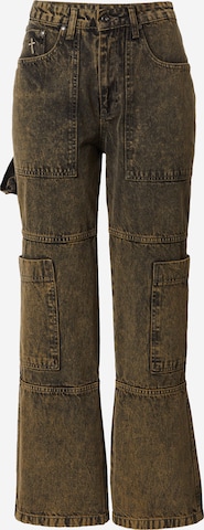 The Ragged Priest Regular Jeans 'COMBAT' in Grün: predná strana