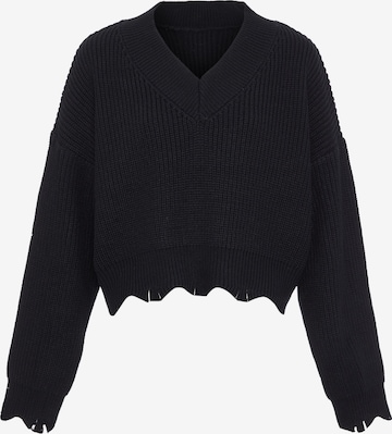 Pullover di MYMO in nero: frontale