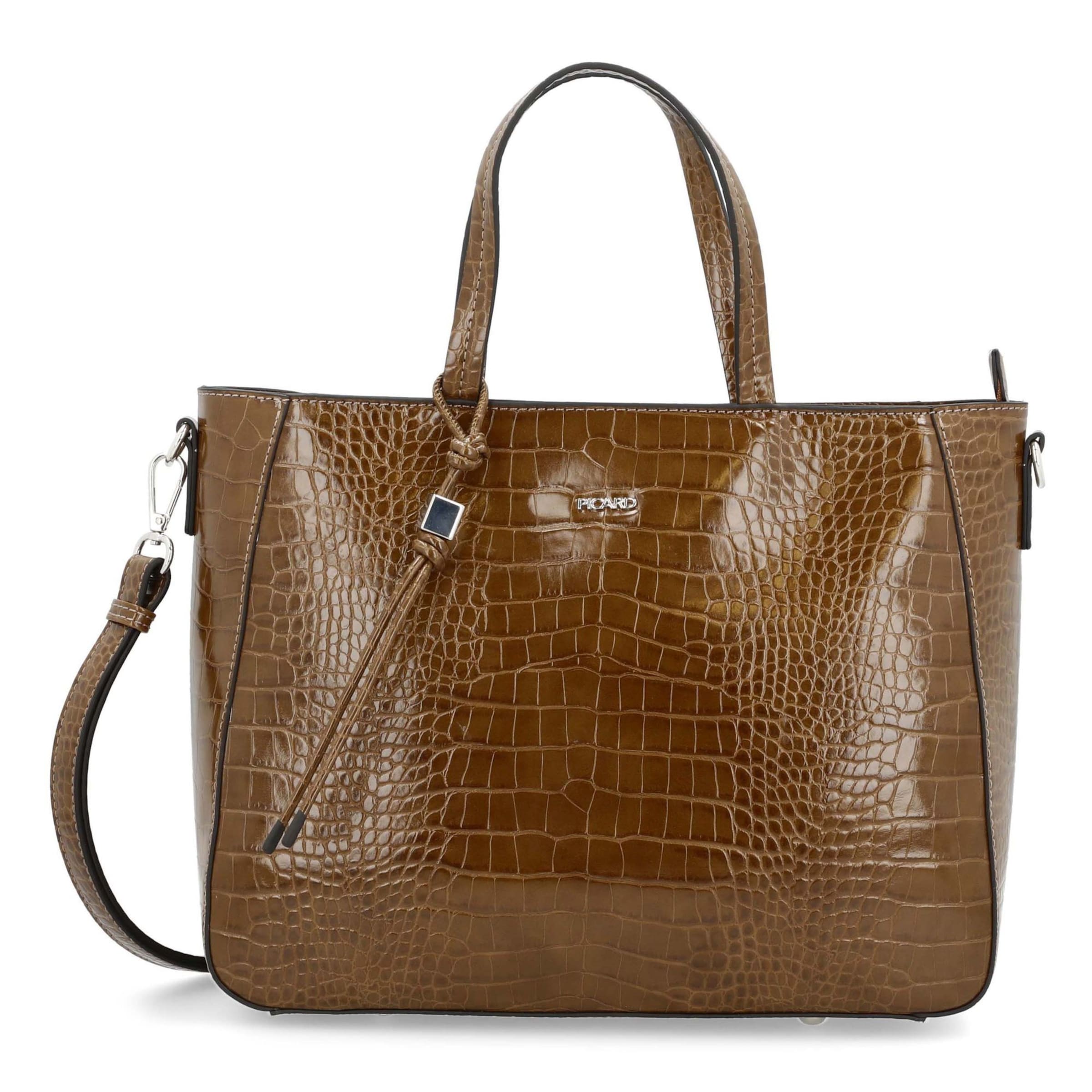 Picard Shopper 'Wild Art' in Braun: Vorderseite