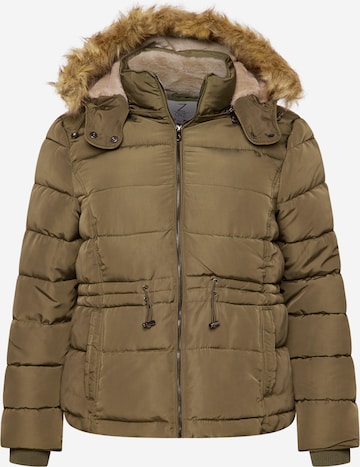 Z-One Winter Jacket 'Amber' in Green: front