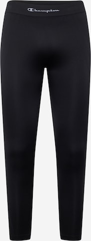 Champion Authentic Athletic Apparel Skinny Sportbyxa i svart: framsida