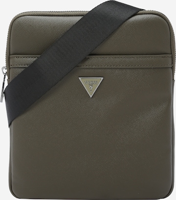 GUESS Skuldertaske 'CERTOSA' i grøn: forside