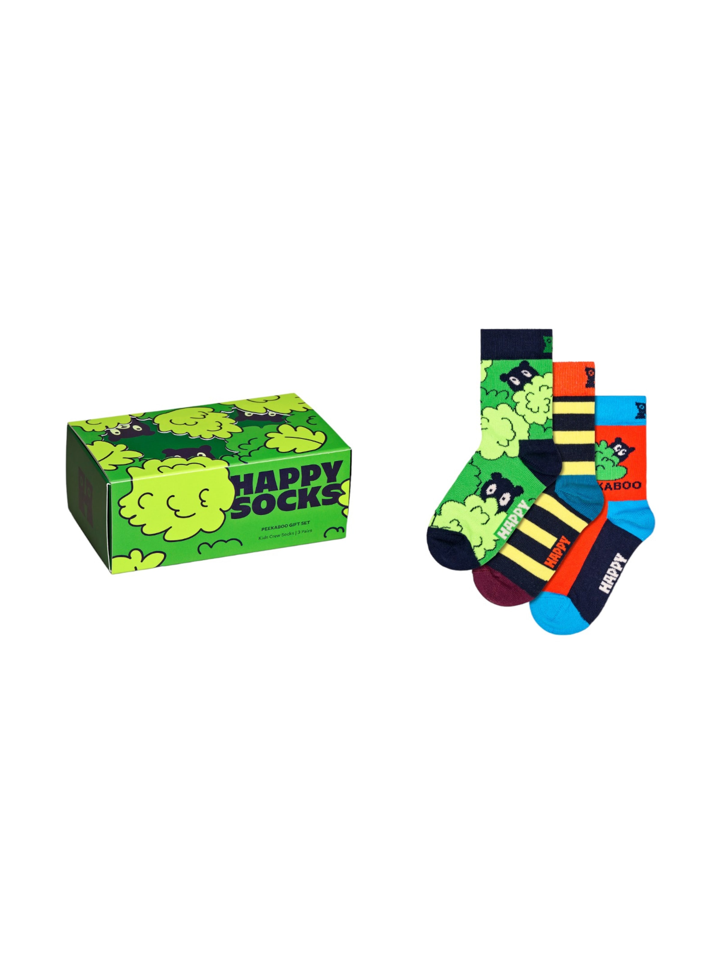 Happy Socks Sokken 'Peek-A-Boo' in Blauw: voorkant