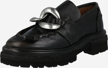 A.S.98 Moccasins 'Heaven' in Black: front