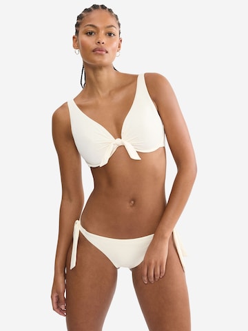 TRIUMPH Triangel Bügel-Bikini-Top ' Red Label Summer Dune ' in Beige: Vorderseite