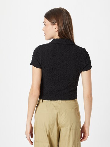 LEVI'S ® - Blusa 'Button Up' em preto