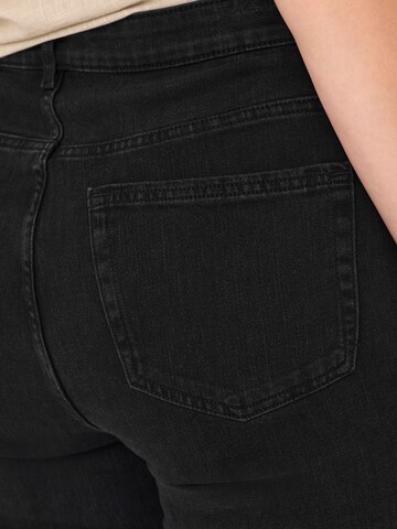 ONLY Carmakoma Flared Jeans 'CARBilly' in Zwart