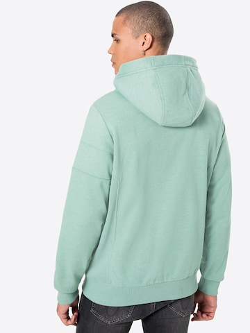 Fli Papigu - Sudadera con cremallera 'Paramacha' en verde