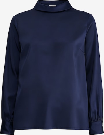 Lilysilk - Blusa en azul: frente