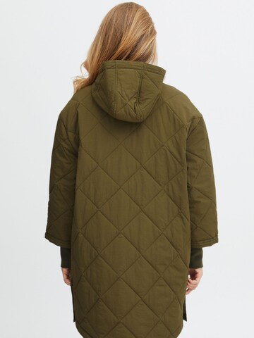 Fransa Between-Seasons Coat 'Vega' in Green