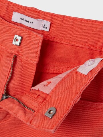 Regular Pantalon 'Rose' NAME IT en rouge