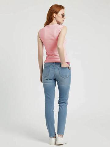 No Matter What Top in Pink