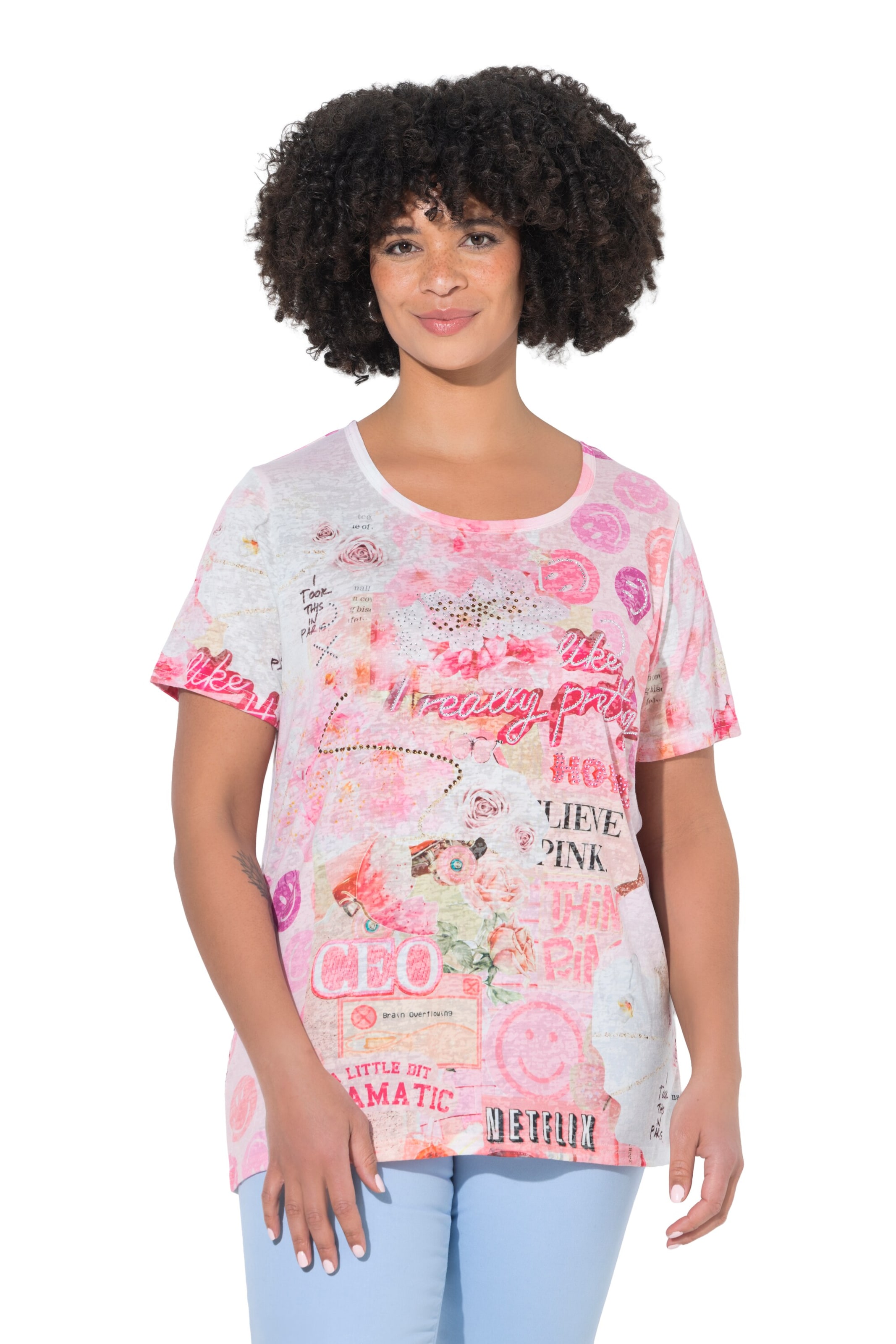 Angel of Style Shirt in Pink: Vorderseite