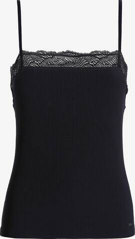 Calvin Klein Underwear Slaapshirt in Zwart: voorkant