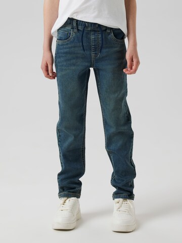 Slimfit Jeans 'NKMRobin' di NAME IT in blu: frontale