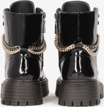 Kazar - Botines con cordones en negro