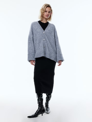 EDITED Knit cardigan 'Haima' in Grey