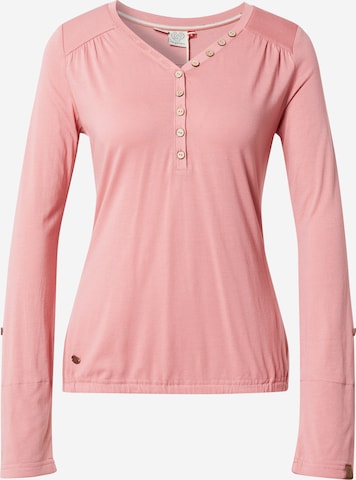 Ragwear Shirt 'PINCH' in Roze: voorkant