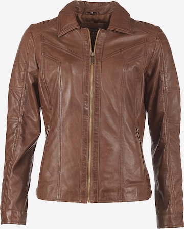 JCC Tussenjas in Bruin: voorkant