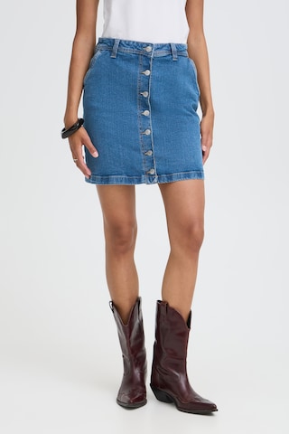 b.young Skirt 'BYKomma' in Blue: front
