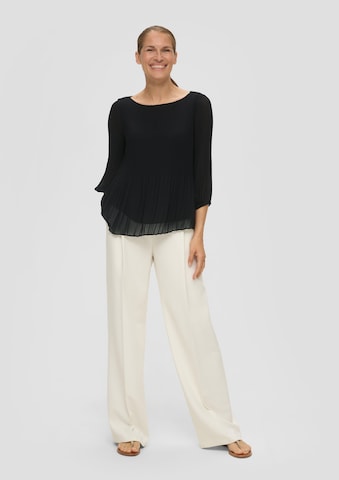 s.Oliver BLACK LABEL Blouse in Zwart