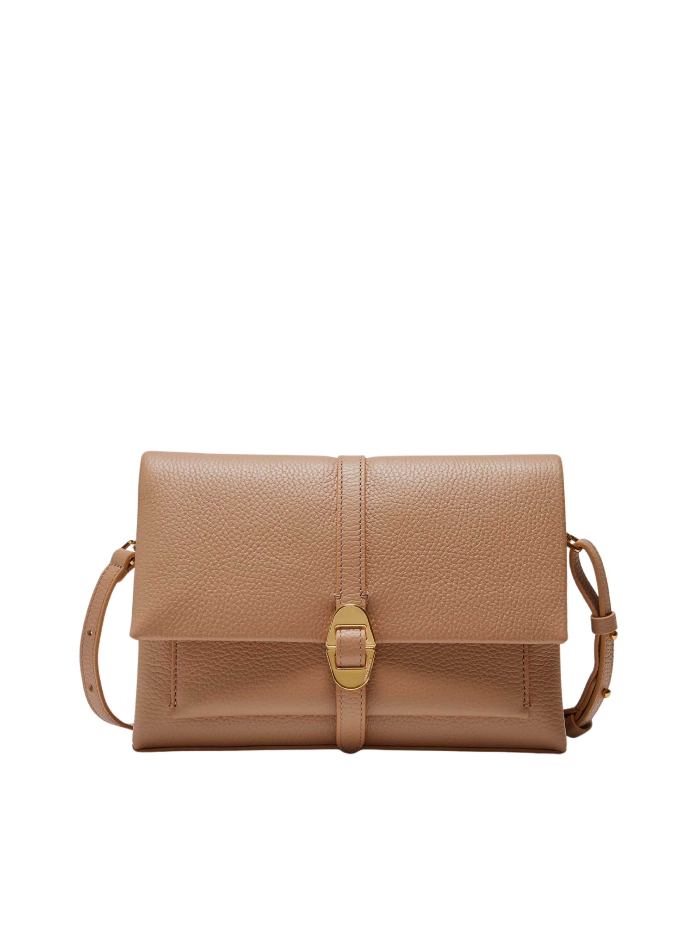 Coccinelle Handtas 'Coccinelle Dorian 3' in Bruin: voorkant