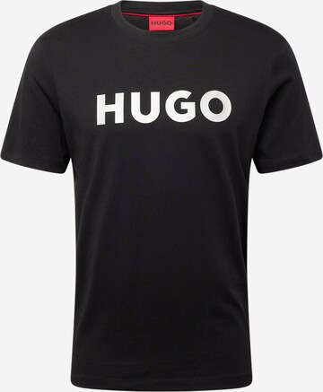 HUGO Shirt 'Dulivio' in Black: front