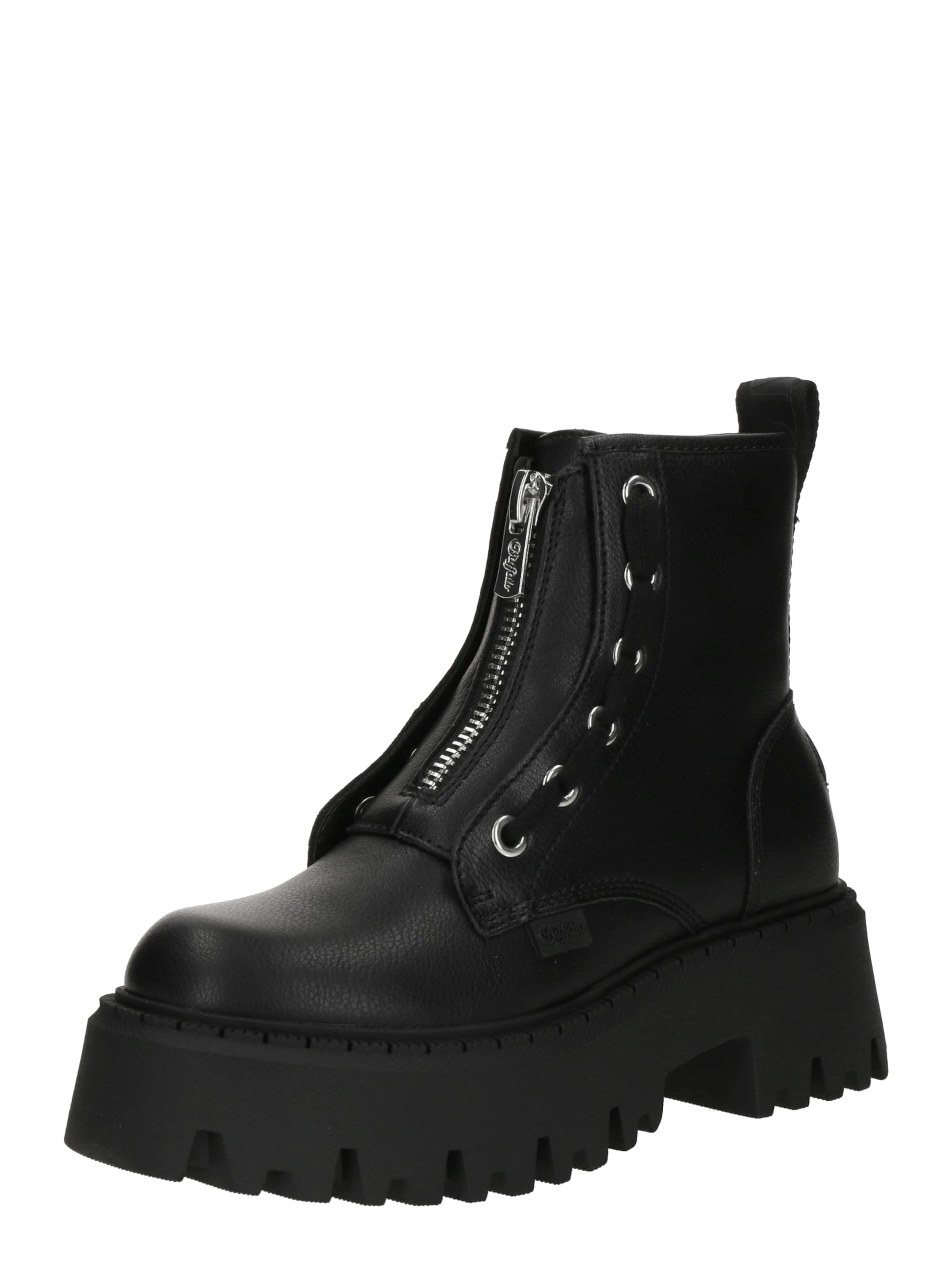 BUFFALO Støvletter i sort: forside