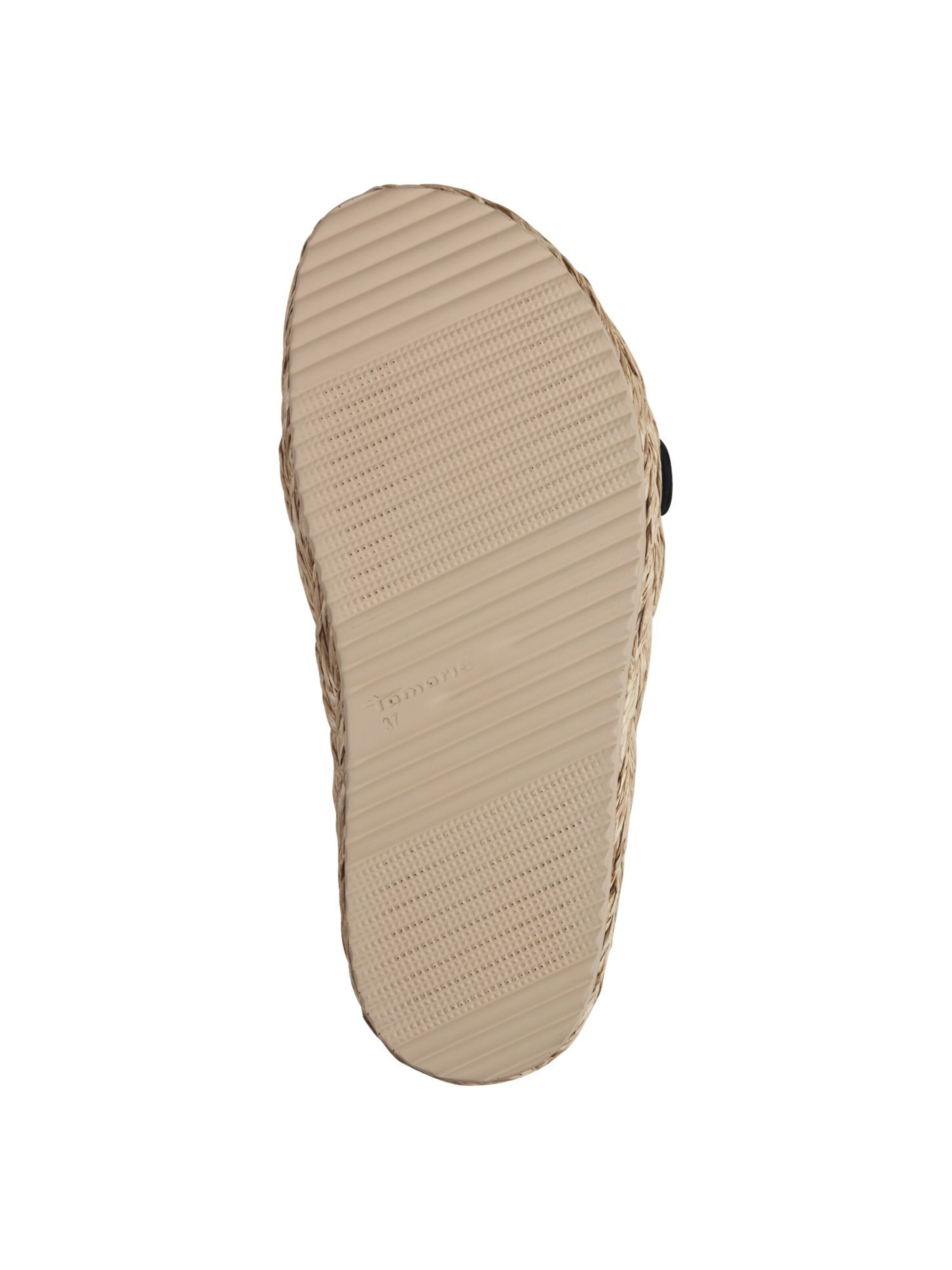 Mule Tamaris en noir