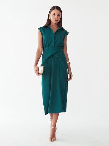 Abito camicia 'Vaeda' di Willa in blu: frontale