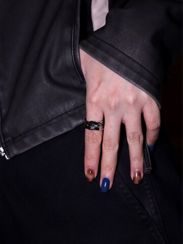 Nightini Ring 'Bold' in Silver