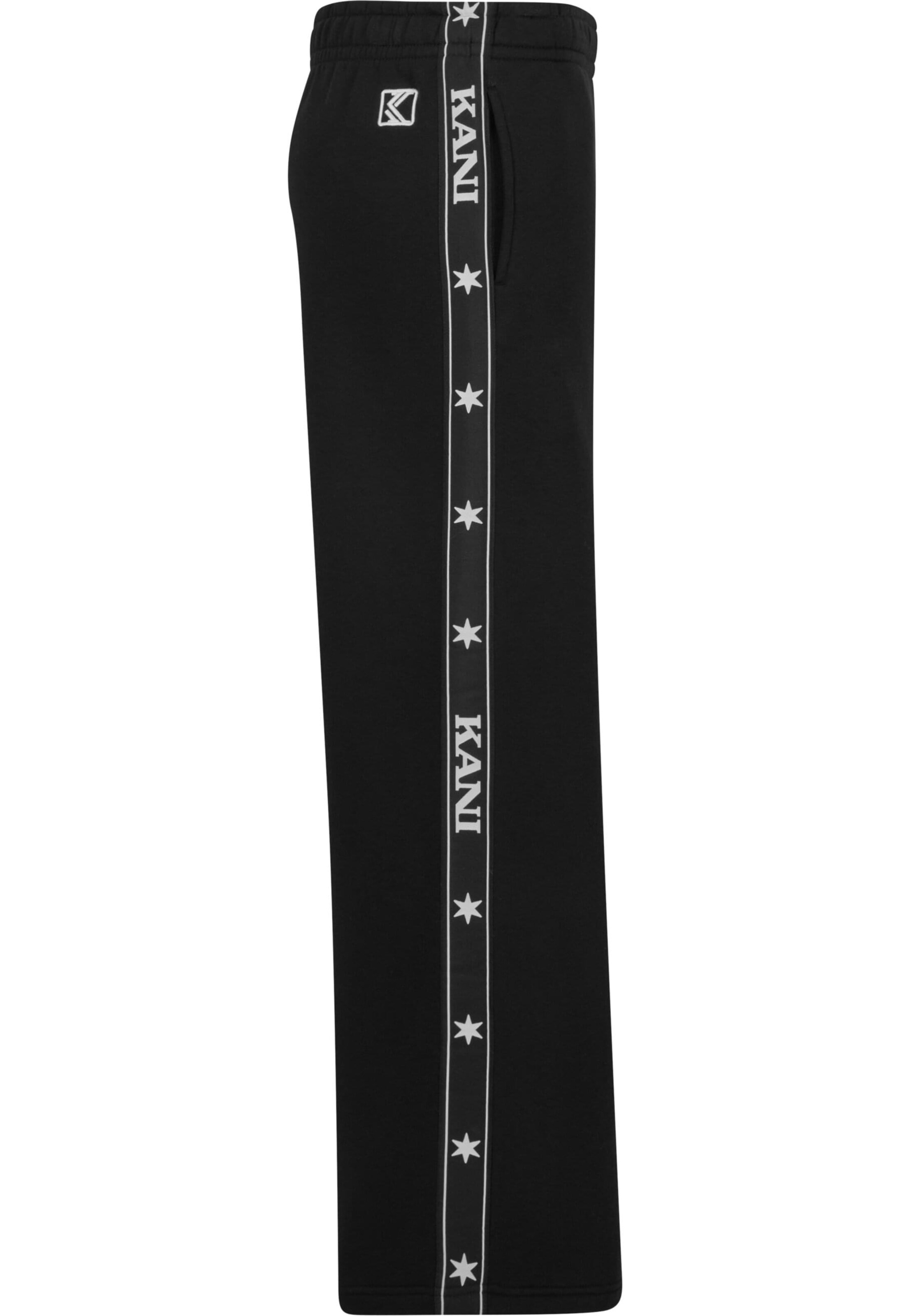 Karl Kani Zvonové kalhoty Kalhoty – černá