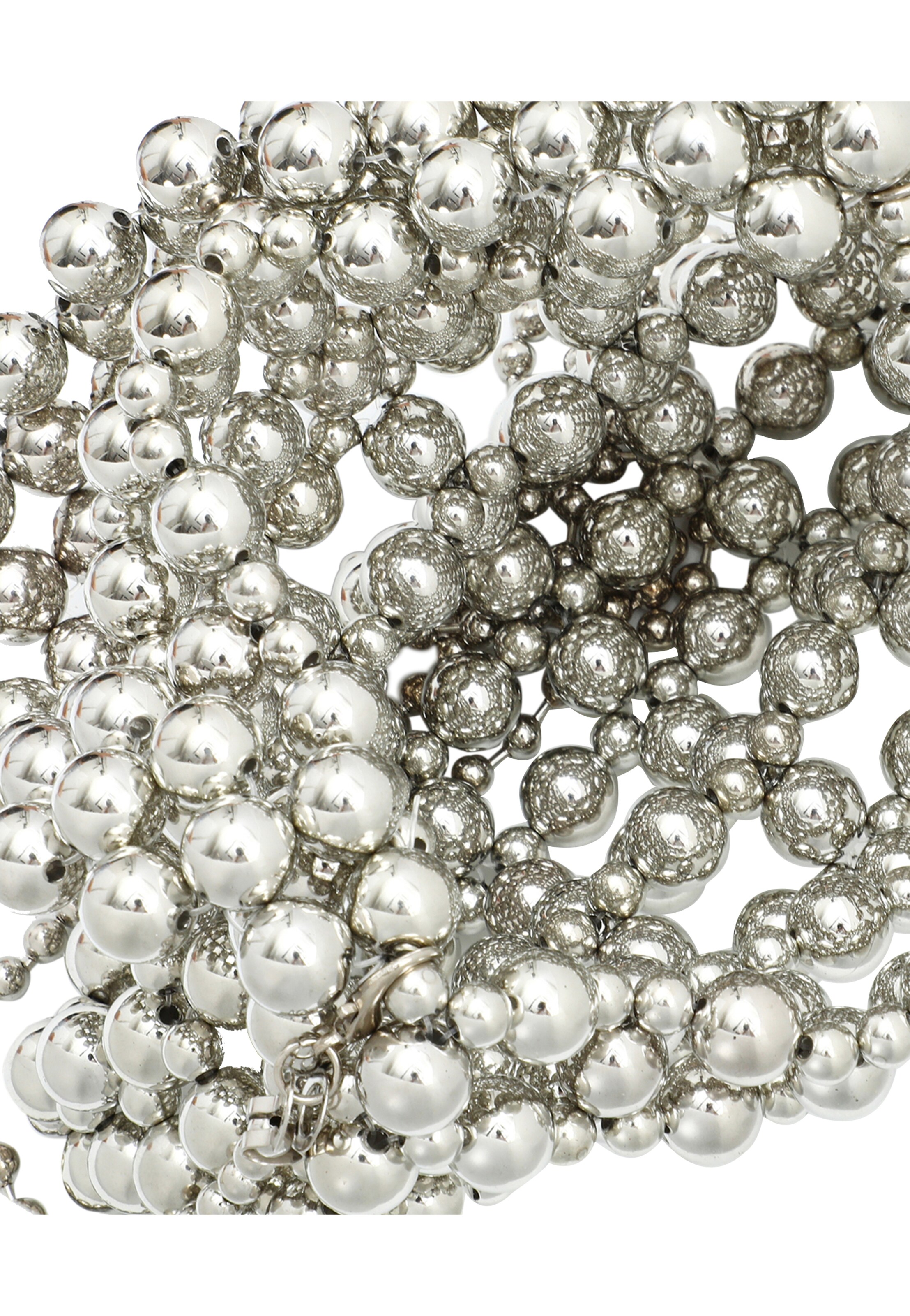 Koosh Handbag in Silver