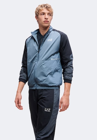 EA7 Emporio Armani Športna trenirka 'VENTUS7' | modra barva