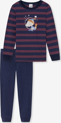 uncover by SCHIESSER Pajamas 'Rat Henry' in Purple: front