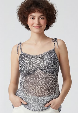 MYMO Top in Beige: Vorderseite