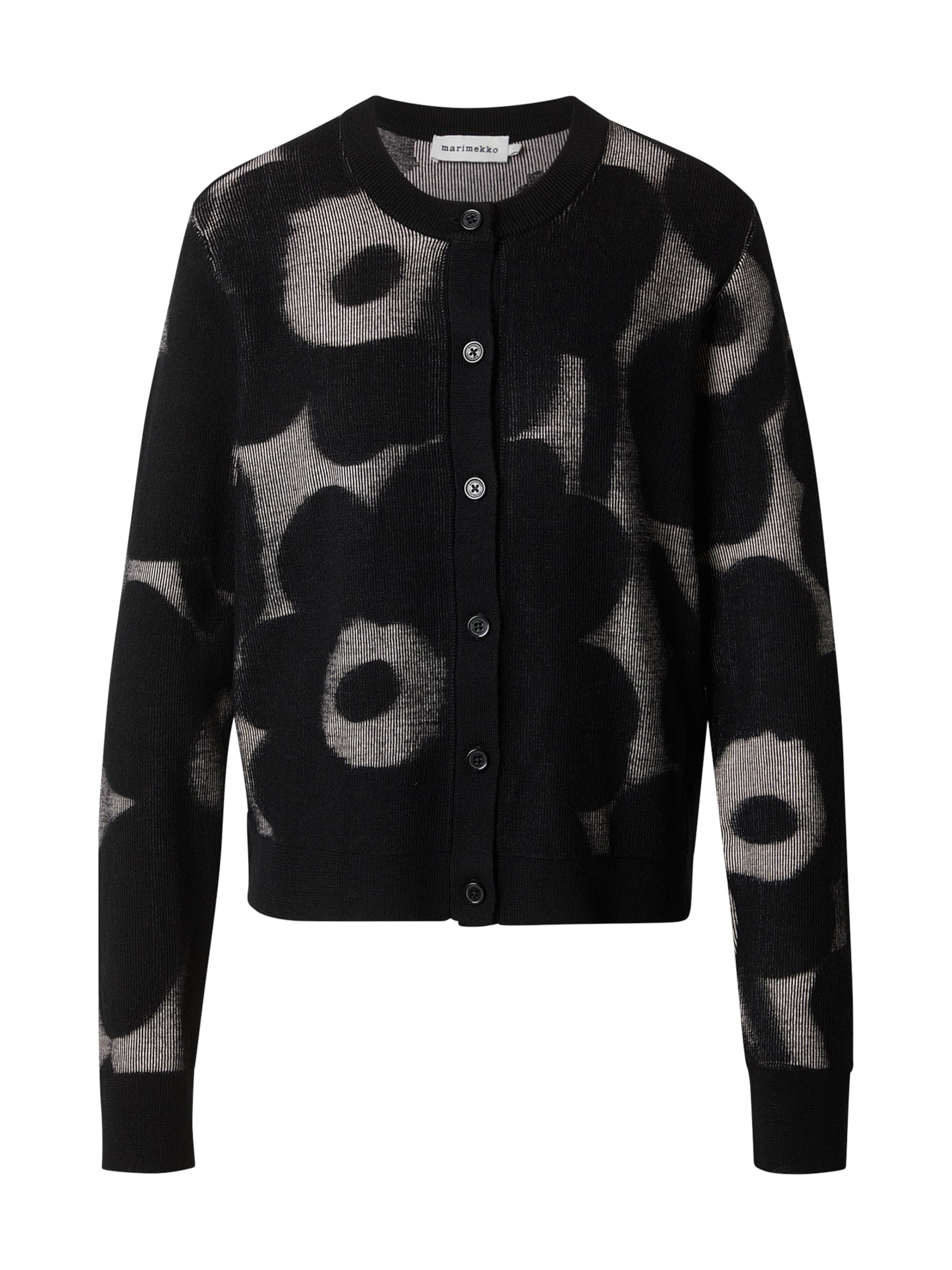 Marimekko Kampsun 'INNOITTAA', värv must: eest vaates